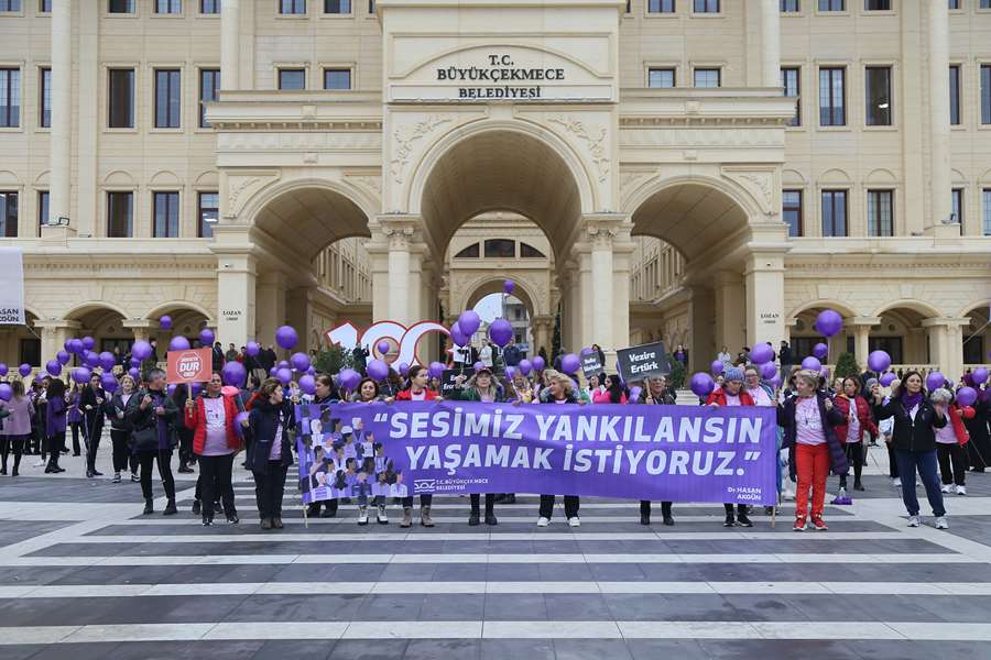 “Sesimiz yankılansın yaşamak istiyoruz!”