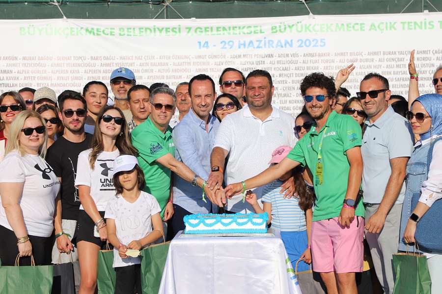 7. Geleneksel Büyükçekmece Açık Tenis Turnuvası başladı