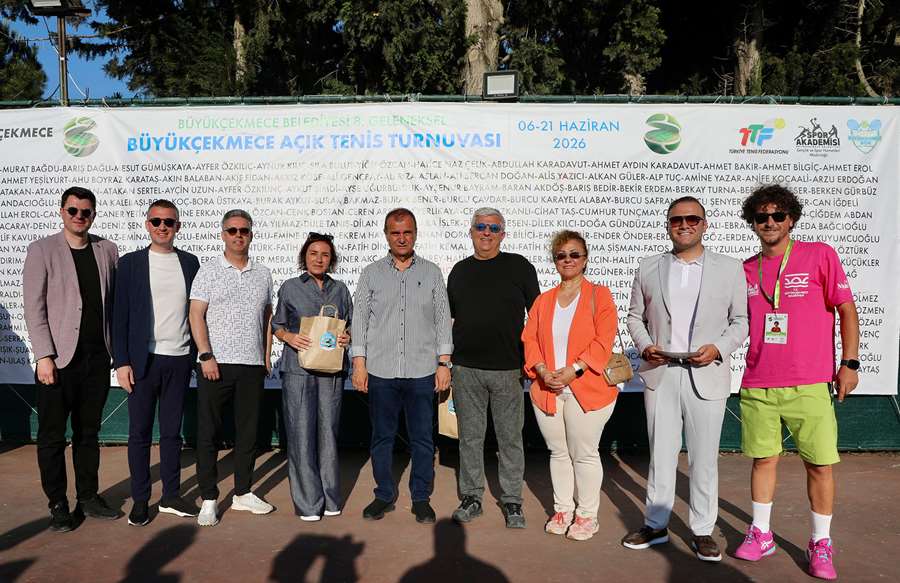 8. Geleneksel Büyükçekmece Açık Tenis Turnuvası başladı