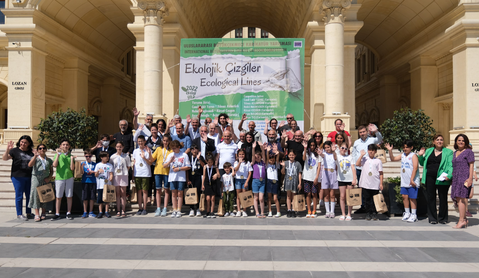 The award ceremony of the International Büyükçekmece Cartoon Contest took place.
