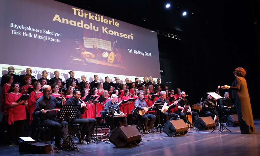 Anadolu türküleri ile müzik ziyafeti yaşattılar