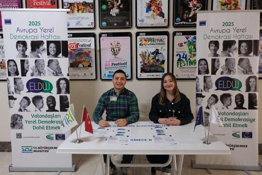 Belediyemizden Avrupa Yerel Demokrasi Haftası Bilgilendirme Standı
