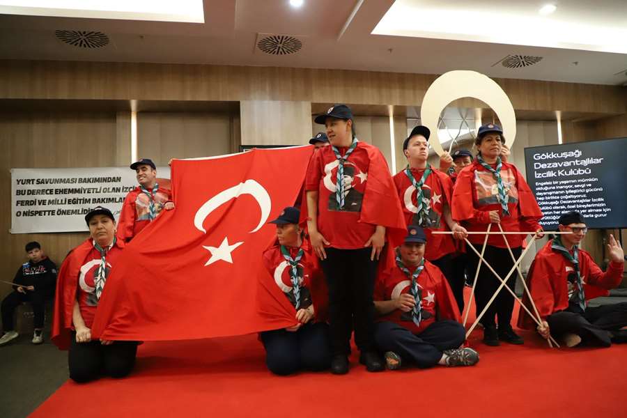 Büyükçekmece’de Dünya İzci Düşünce Günü anlamlı etkinlikle kutlandı