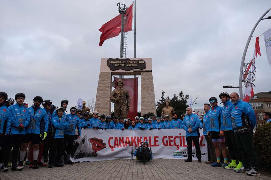Zafer Turu’nda 50 sporcu, Çanakkale şehitleri anısına pedal çevirecek